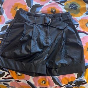 Elizabeth and James. Size 4 faux leather NWOT